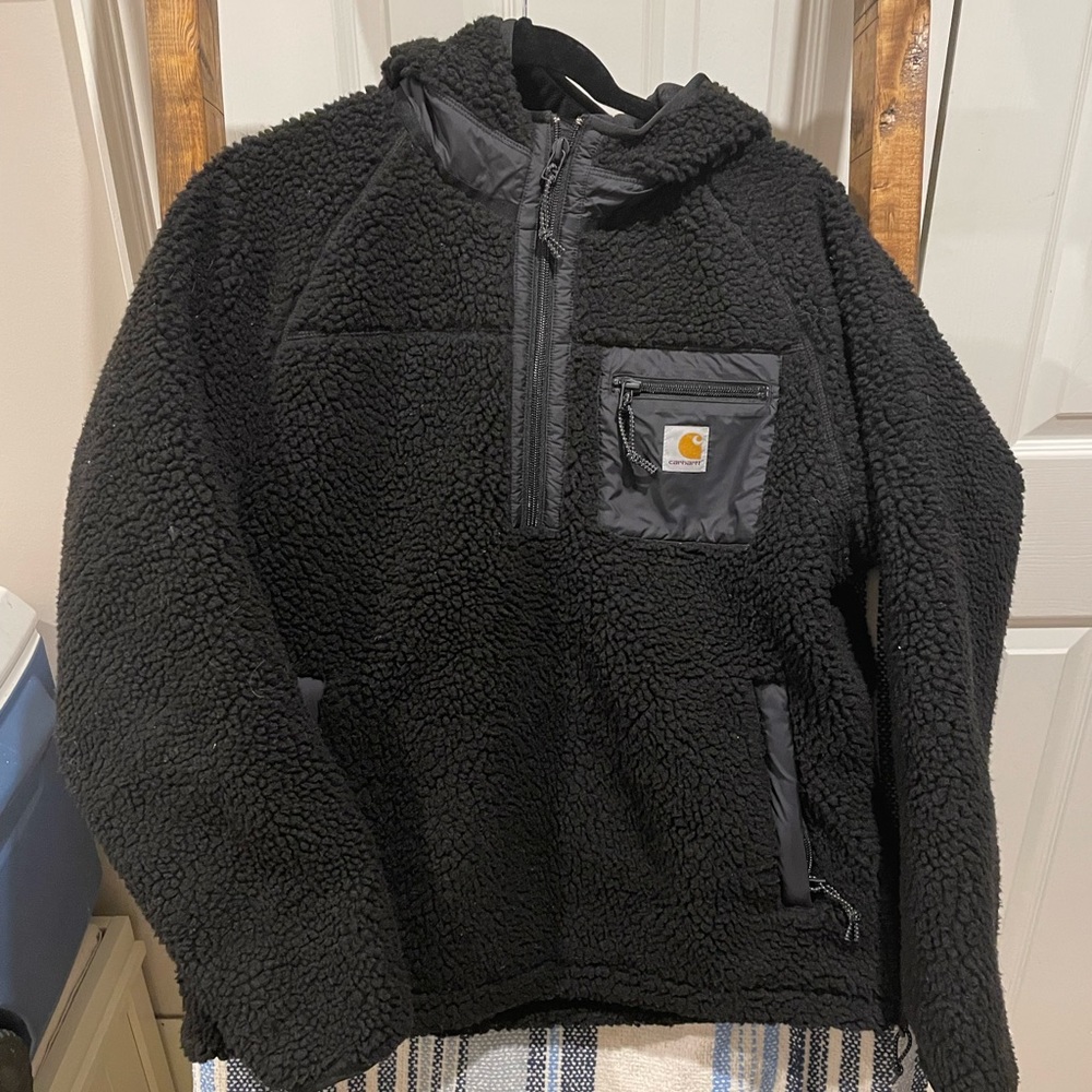 Carhartt Work In Progress Mens Sherpa 1/4 Zip